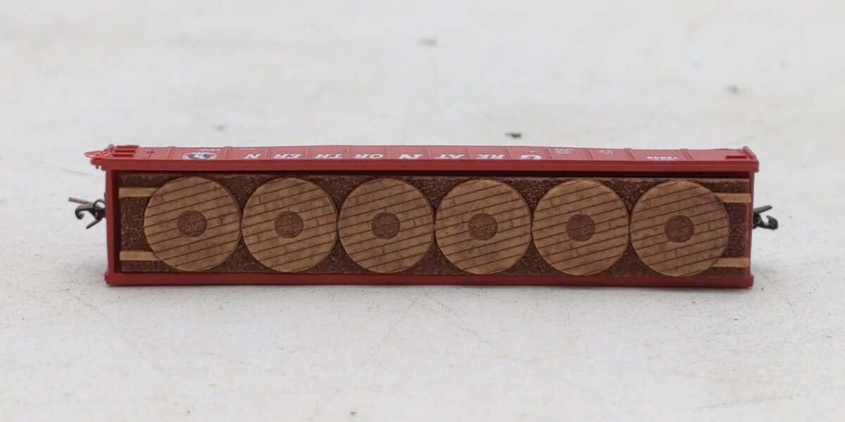 Micro-Trains 52200462 Z GN 50' Fishbelly Sides & Drop-Ends Gondola #72845