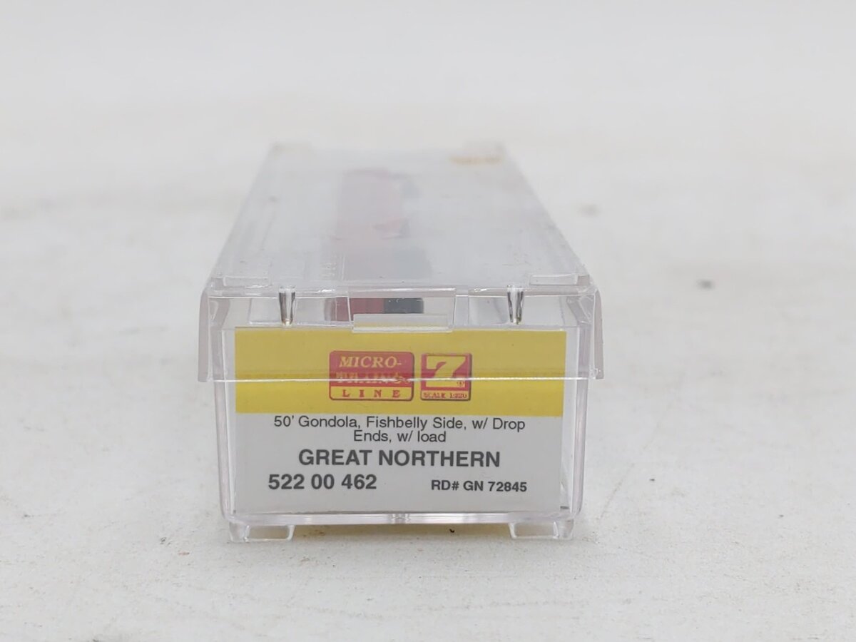 Micro-Trains 52200462 Z GN 50' Fishbelly Sides & Drop-Ends Gondola #72845