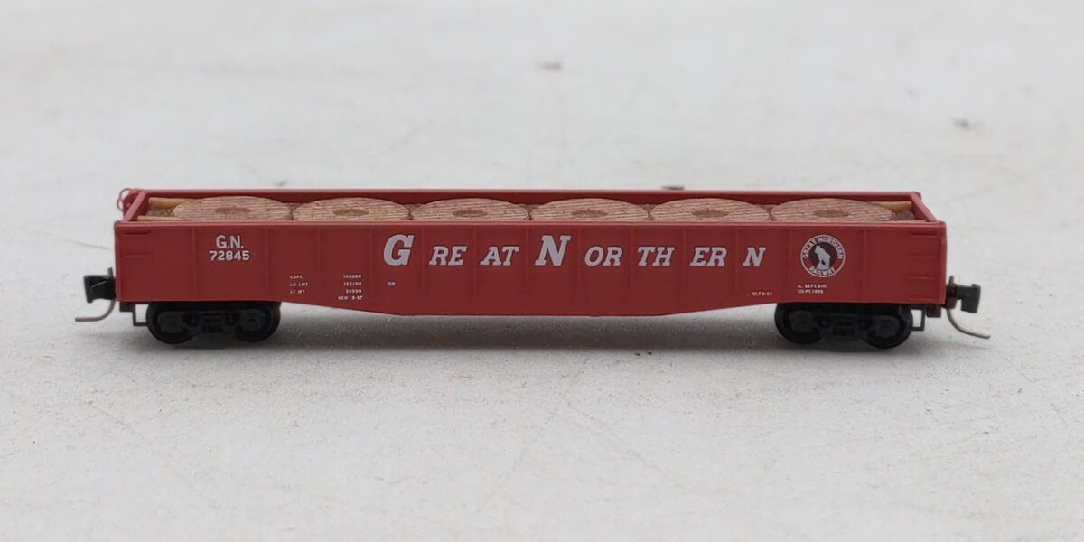 Micro-Trains 52200462 Z GN 50' Fishbelly Sides & Drop-Ends Gondola #72845