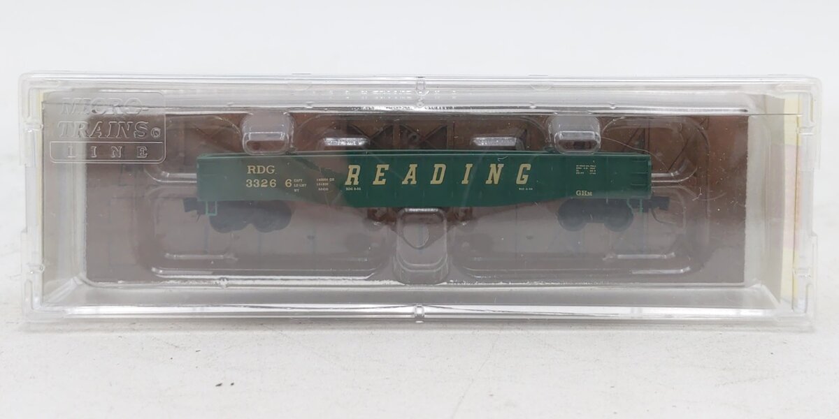 MicroTrains 52200271 Z 50' Gondola/Steel Plate Load Reading Lines #33266