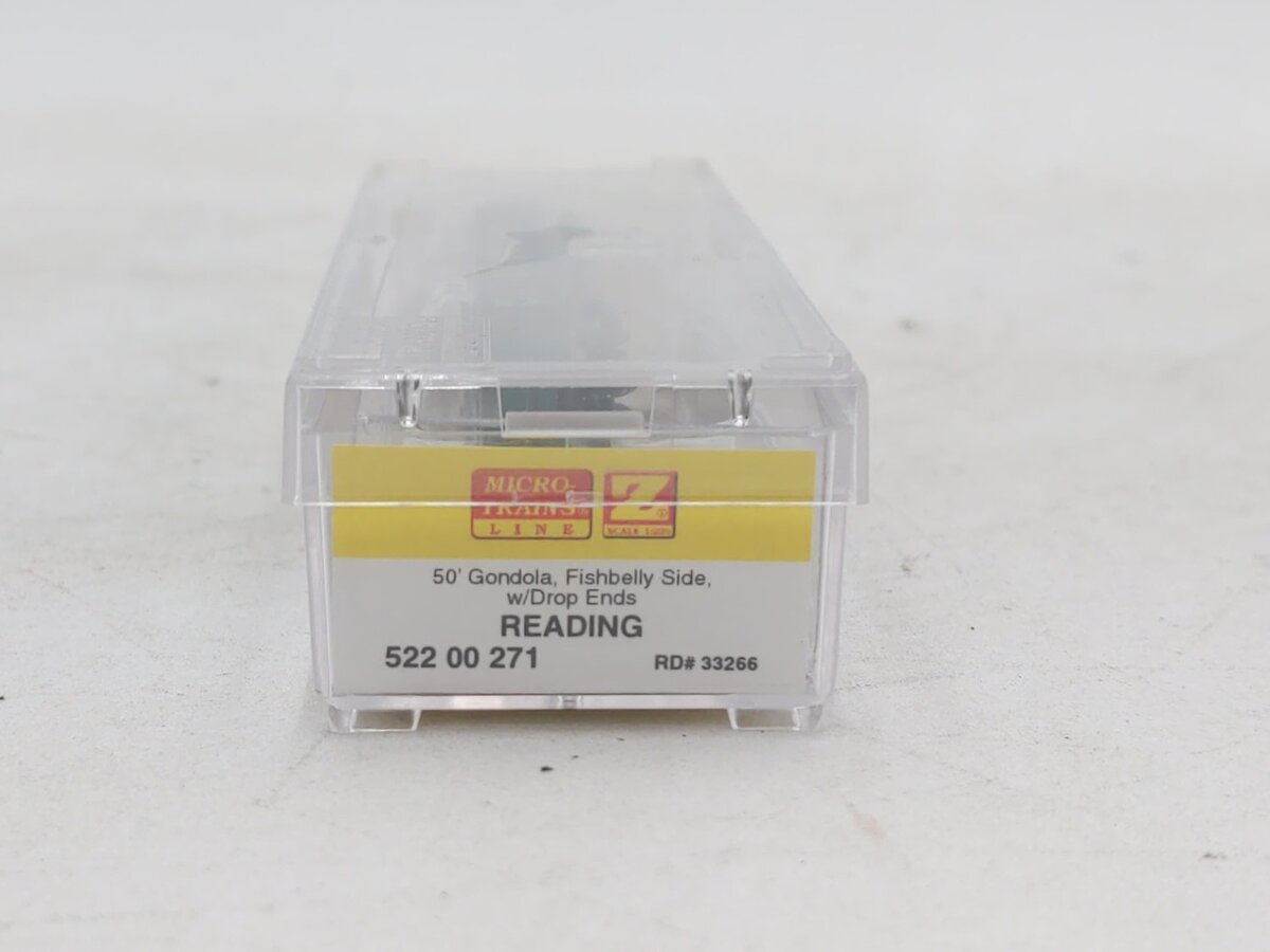 MicroTrains 52200271 Z 50' Gondola/Steel Plate Load Reading Lines #33266