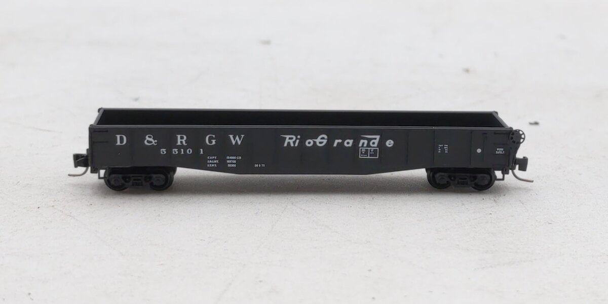 Micro-Trains 52200312 Z Denver and Rio Grande Western 50' Gondola #55101 NIB