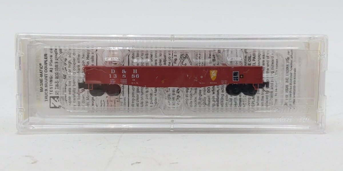 Micro-Trains 52200220 Z Delaware & Hudson 50' Fishbelly Sides Gondola #13886