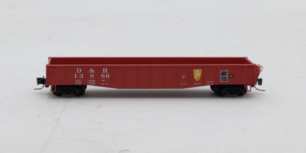 Micro-Trains 52200220 Z Delaware & Hudson 50' Fishbelly Sides Gondola #13886