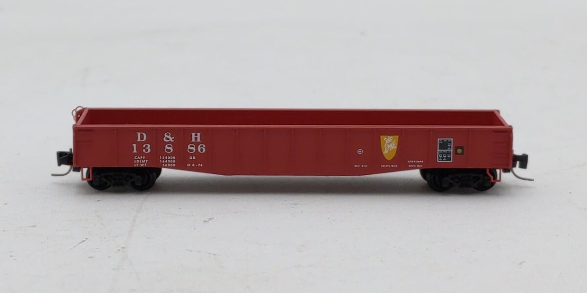 Micro-Trains 52200220 Z Delaware & Hudson 50' Fishbelly Sides Gondola #13886