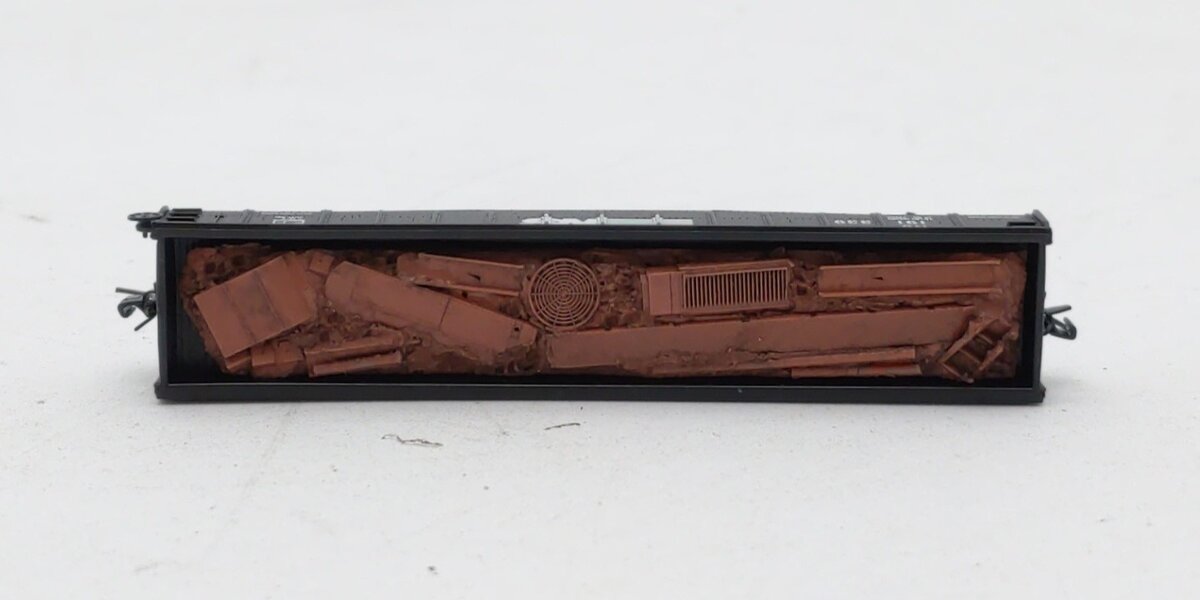 Micro-Trains 52200202 Z NS 50' Fishbelly Sides Gondola with Scrap Load #191339 LN/Box
