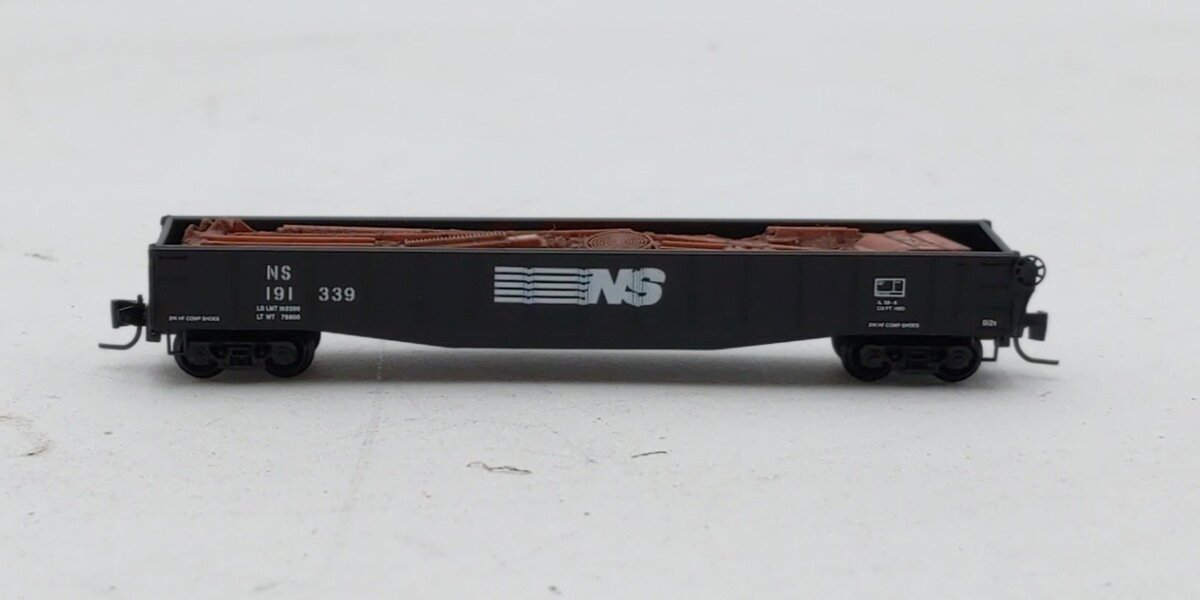 Micro-Trains 52200202 Z NS 50' Fishbelly Sides Gondola with Scrap Load #191339 LN/Box