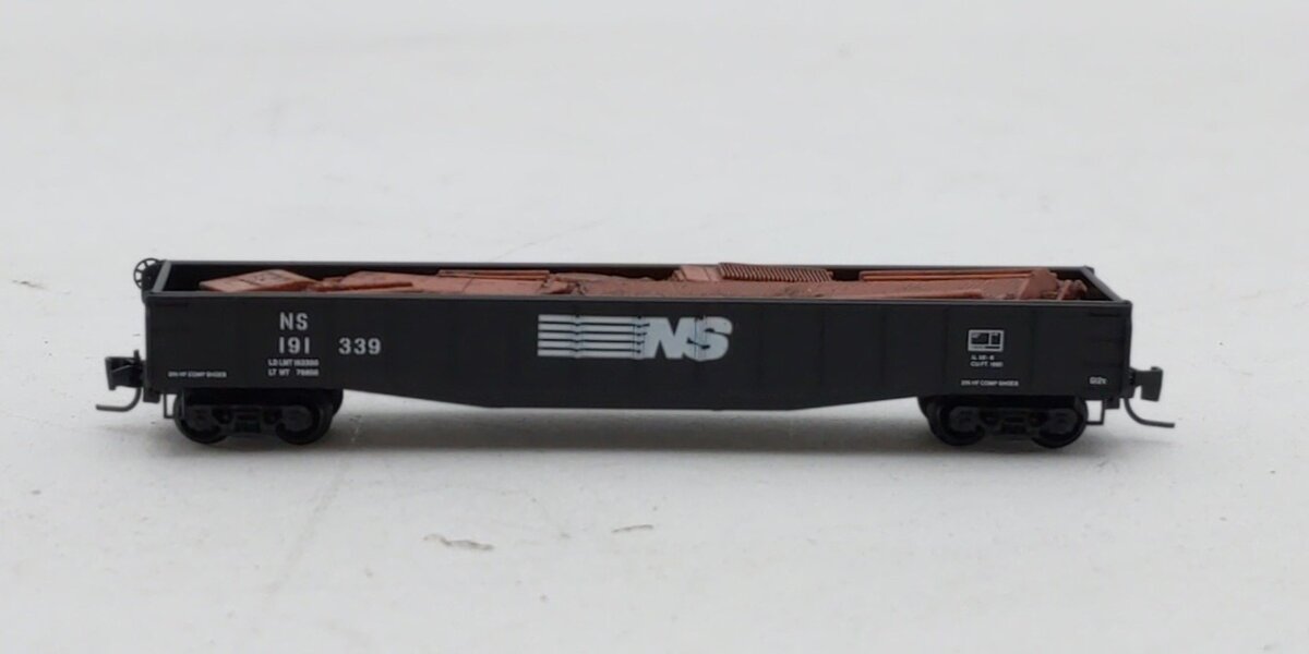 Micro-Trains 52200202 Z NS 50' Fishbelly Sides Gondola with Scrap Load #191339 LN/Box