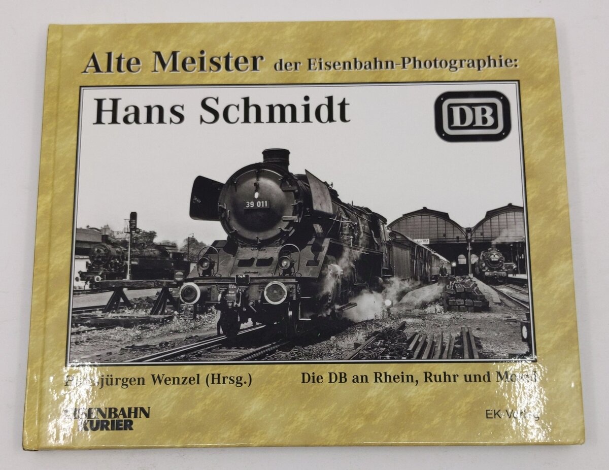 Alte Meister der Eisenbahn-Fotographie Hardcover Book By HansJürgen Wenzel LN