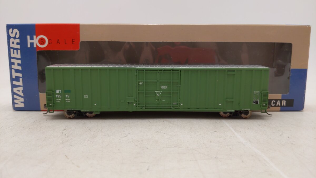 Walthers 932-6044 HO Scale IBT 60' Gunderson Box Car #19515 LN/Box