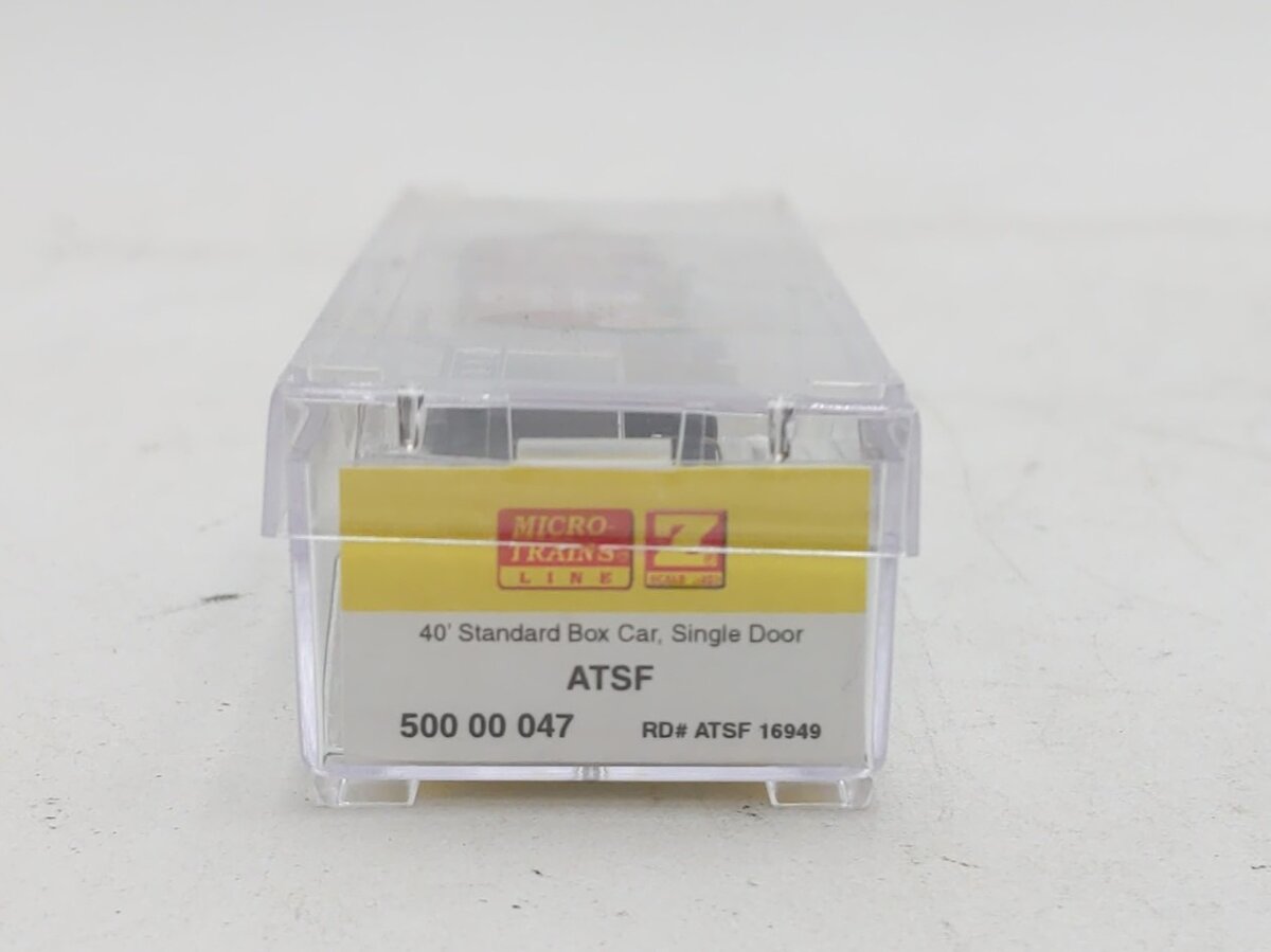 Micro-Trains 50000047 Z Atchison Topeka Santa Fe 40' Standard Boxcar #16949