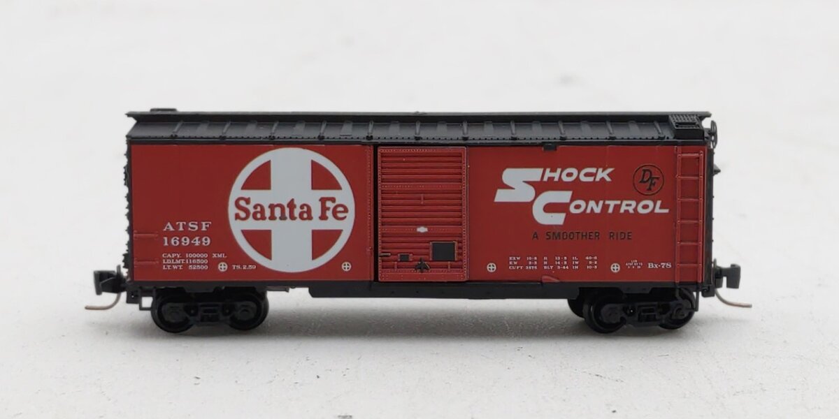 Micro-Trains 50000047 Z Atchison Topeka Santa Fe 40' Standard Boxcar #16949