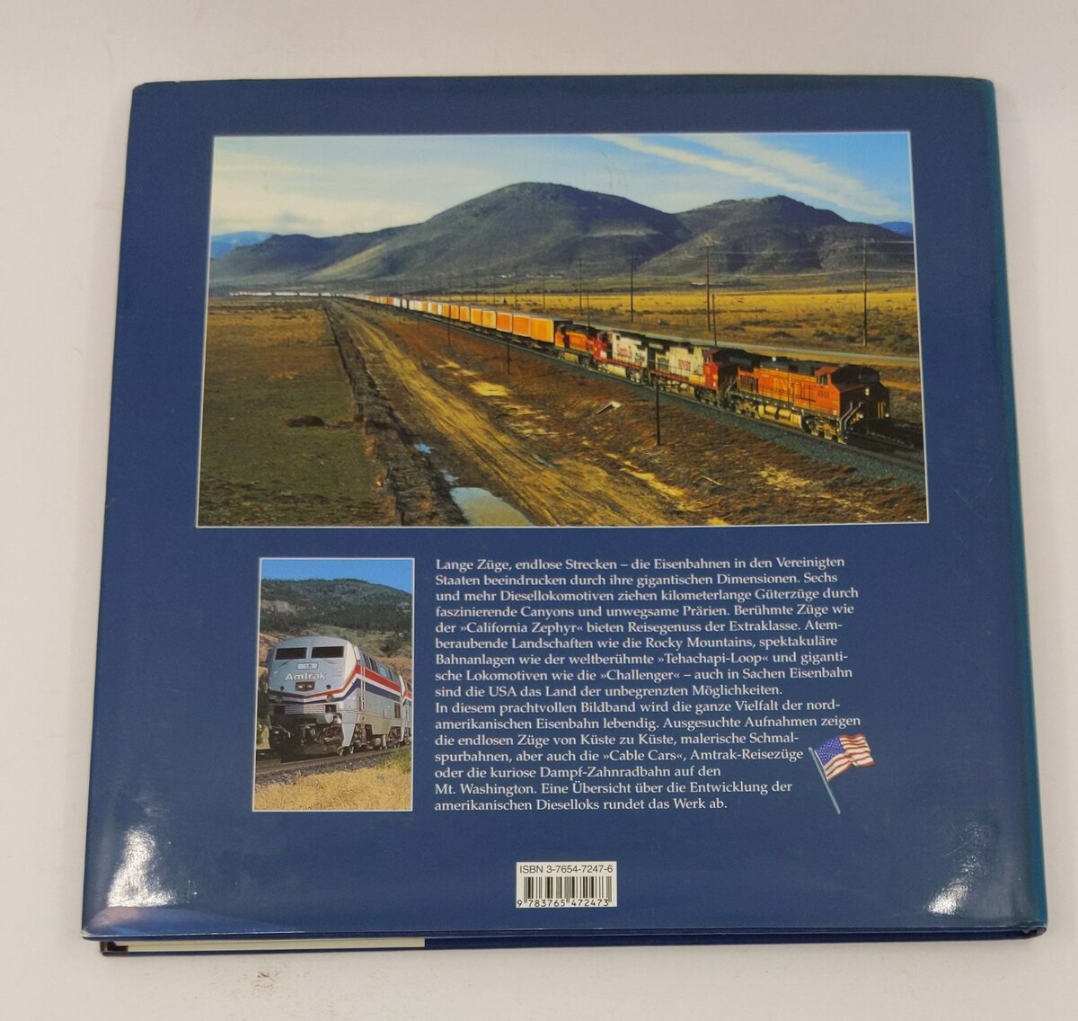 Eisenbahn- Erlebnis USA. Hardcover Book By Karl-Wilhelm Koch EX
