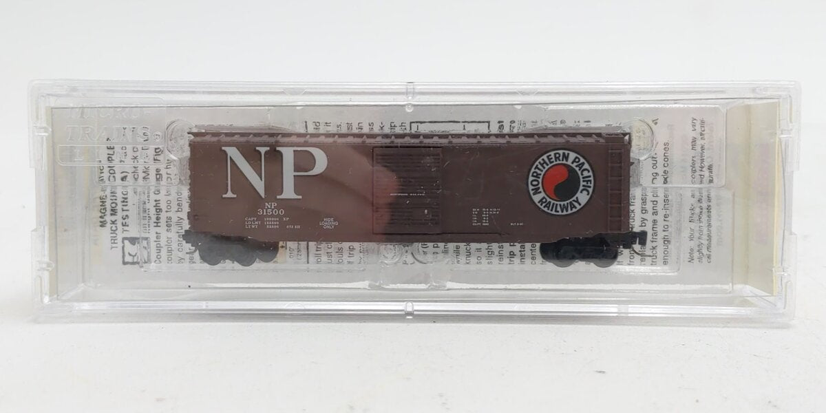 Micro Trains 50500351 Z Northern Pacific 50' Standard Single Door Box Car #31500