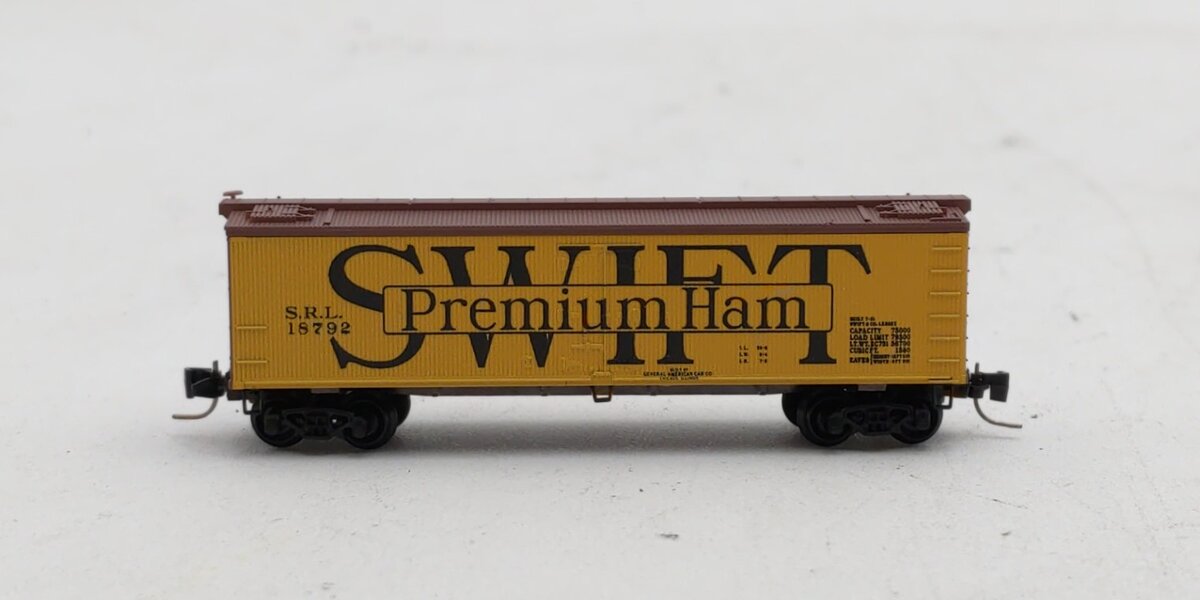 Micro-Trains 51800582 Z Swift Refrigerator Line 40’ Wood Reefers #18792
