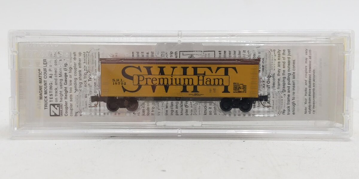 Micro-Trains 51800582 Z Swift Refrigerator Line 40’ Wood Reefers #18792