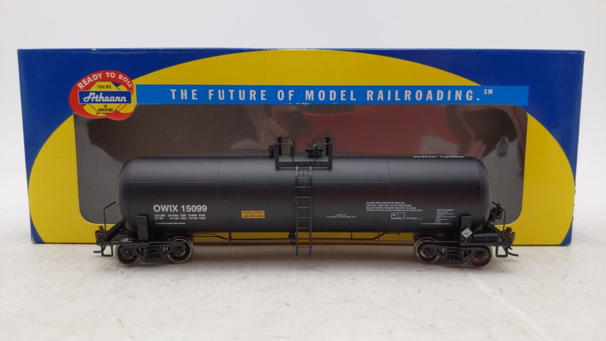 Athearn 73928 OWIX RTC 20,900 Gallon Tankcar #15099