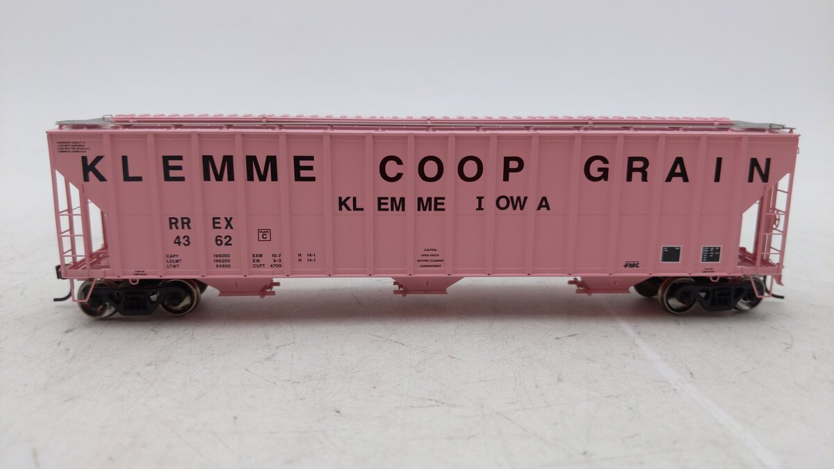 Athearn 73813 Klemme FMC 4700 Covered Hopper #4362