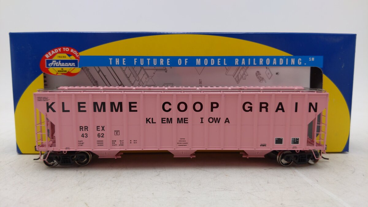 Athearn 73813 Klemme FMC 4700 Covered Hopper #4362
