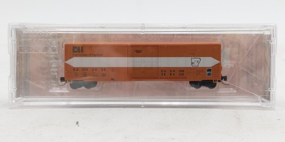 Micro-Trains 51100230 Z EACH 50' Rib-Side Plug-Door Box Car #2455