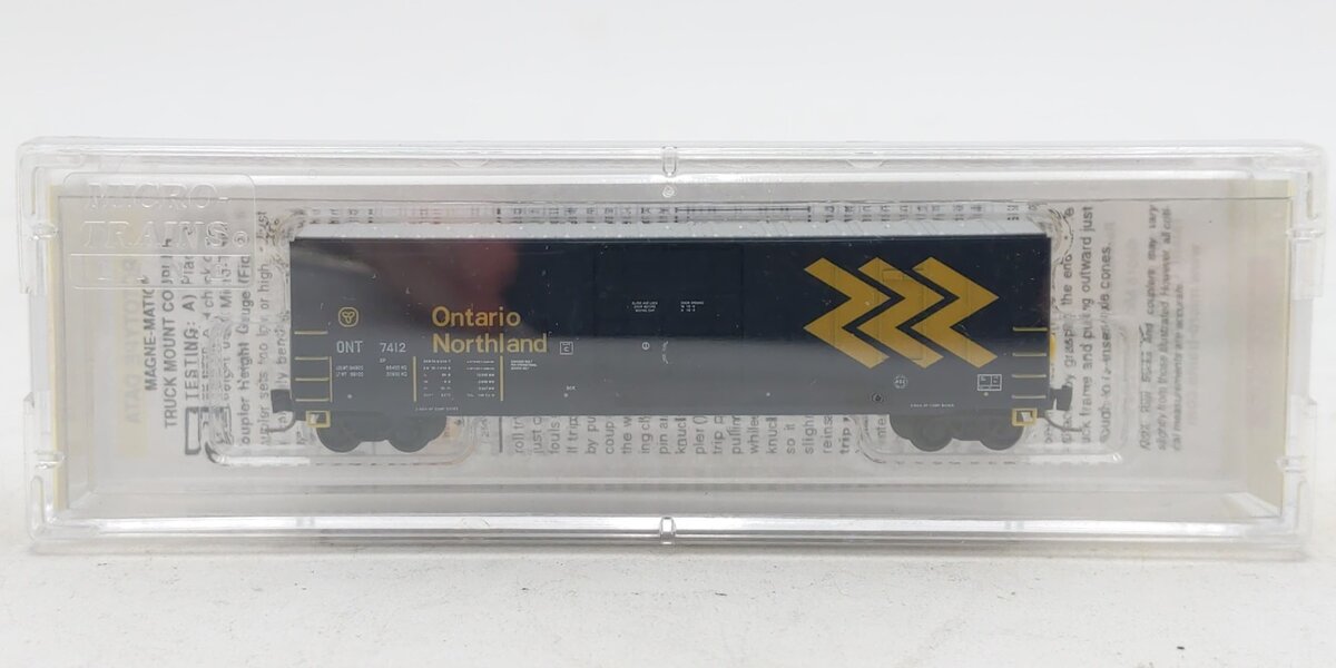 Micro-Trains 51100261 Z Ontario Northland 50' Boxcar #7412