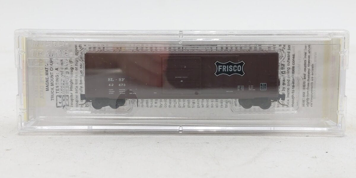 Micro-Trains 51000061 Z Frisco 50' Rib Side Boxcar #42473