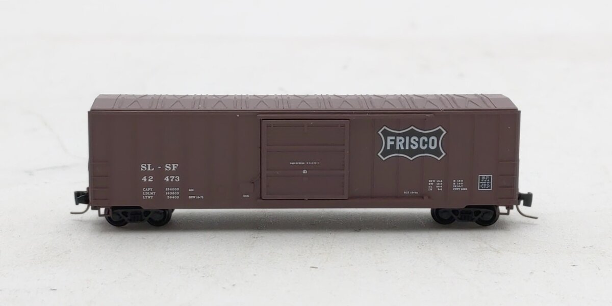 Micro-Trains 51000061 Z Frisco 50' Rib Side Boxcar #42473