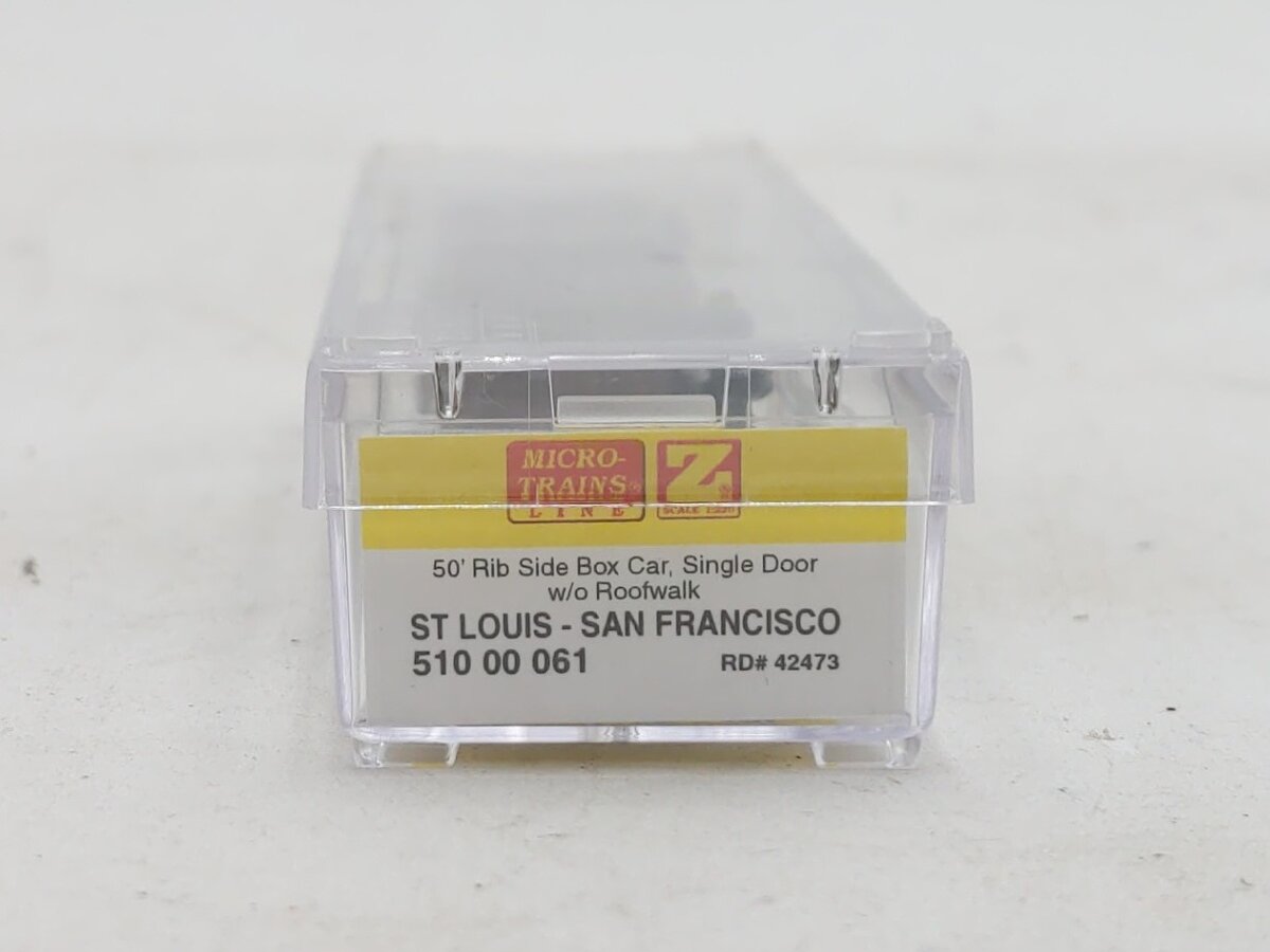 Micro-Trains 51000061 Z Frisco 50' Rib Side Boxcar #42473