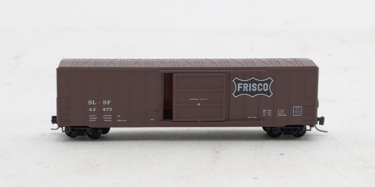 Micro-Trains 51000061 Z Frisco 50' Rib Side Boxcar #42473