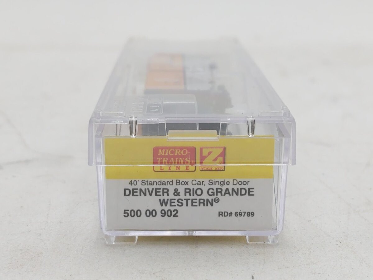 Micro-Trains 50000902 Z Denver and Rio Grande Western 40' Boxcar #69789