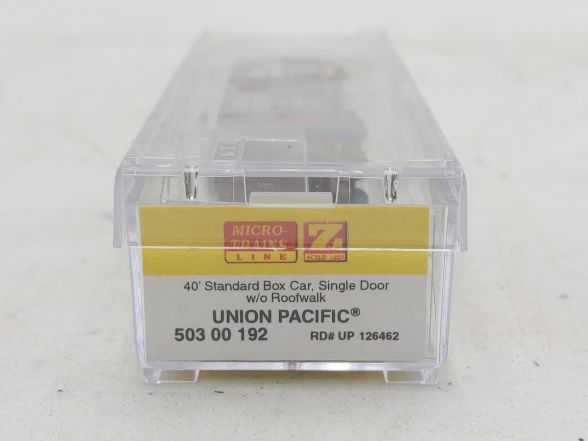 Micro-Trains 50300192 Z Union Pacific 40' Standard Boxcar #126462