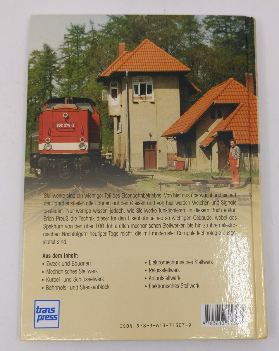 So funktionieren Eisenbahn-Stellwerke Hardcover Book By Erich Preuß LN