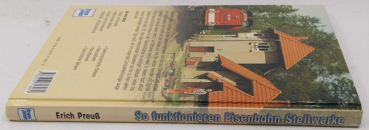 So funktionieren Eisenbahn-Stellwerke Hardcover Book By Erich Preuß LN