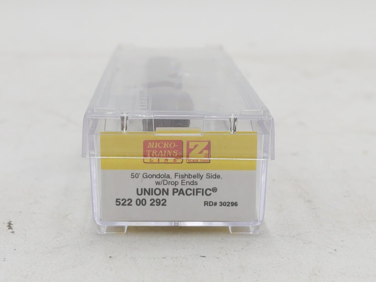 Micro Trains 52200292 Z UP 50' Gondola with Fishbelly Side and Drop Ends #30296