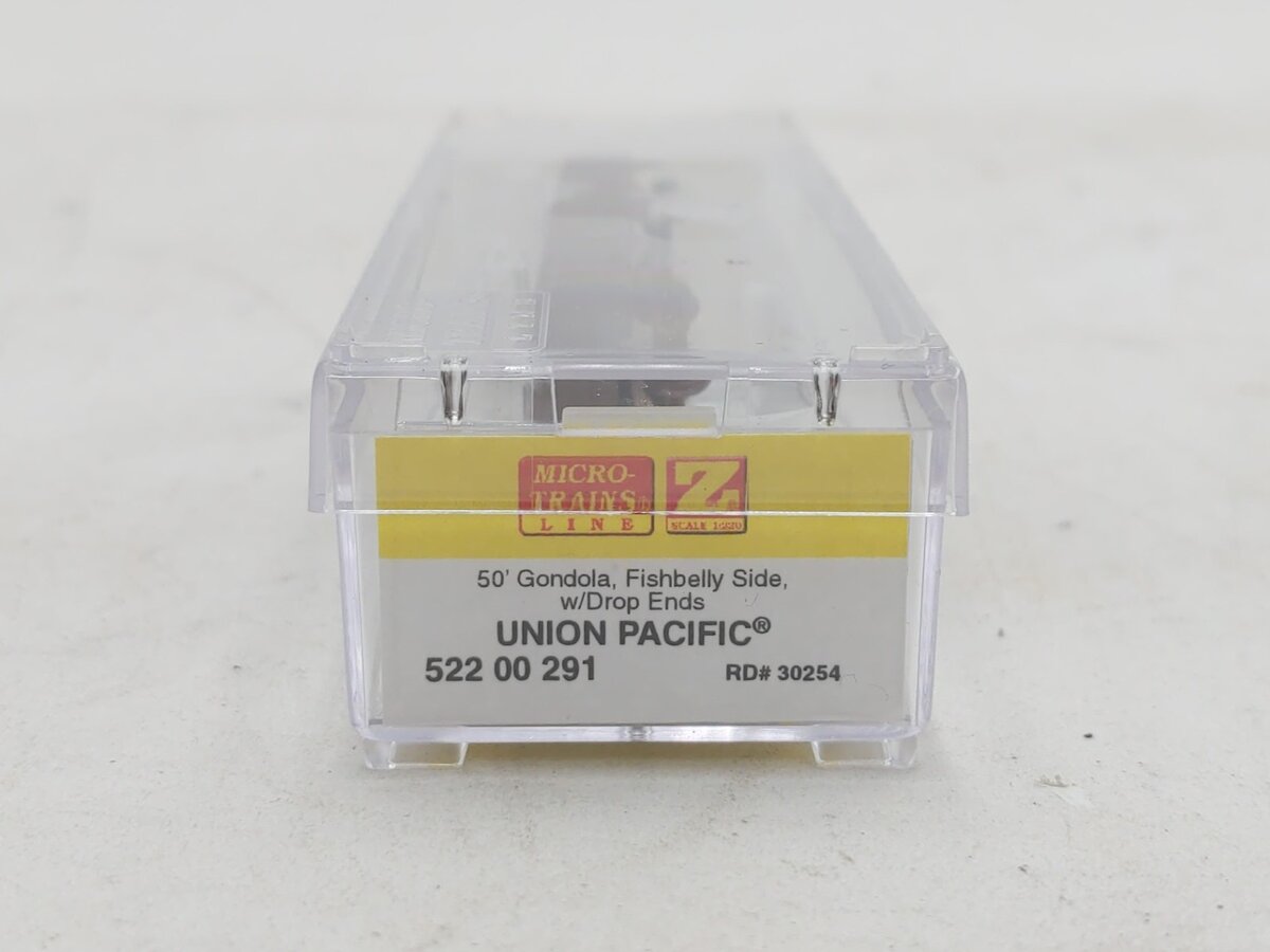 Micro Trains 52200291 Z UP 50' Gondola with Fishbelly Side and Drop Ends #30254