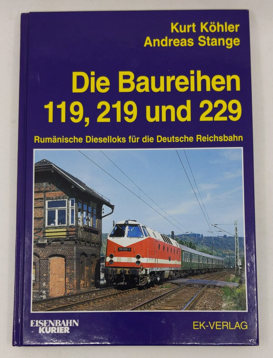 Die Baureihen 119, 219 und 229 Hardcover Book By Andreas Stange LN