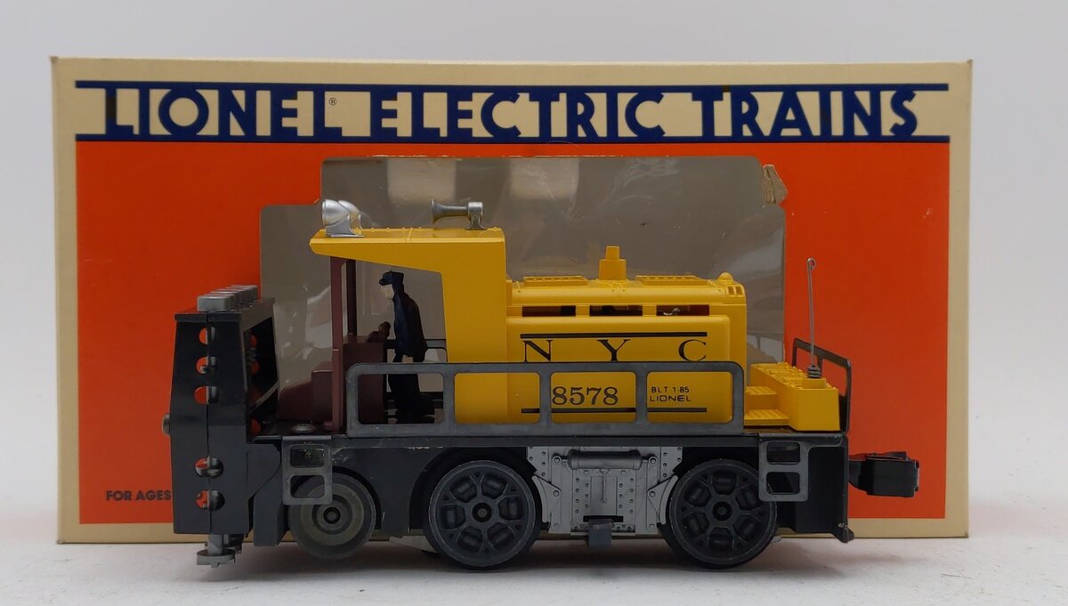 Lionel 6-8578 O Gauge New York Central Motorized Ballast Tamper Car EX/Box
