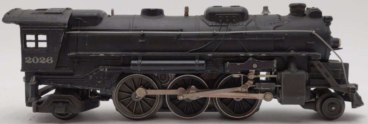 Lionel 2026 Vintage O 2-6-2 Die-Cast Steam Locomotive - Early Version VG