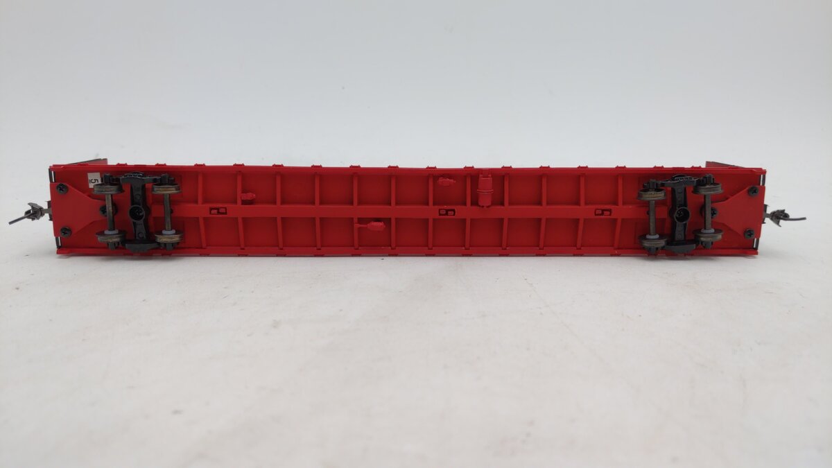 Walthers 932-4107 H Hampton Lumber-Opera 72' Center Beam Flat Car (Single)