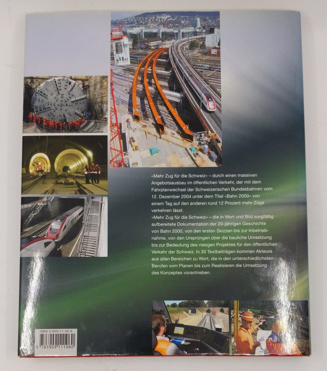 Mehr Zug für die Schweiz Hardcover Book EX
