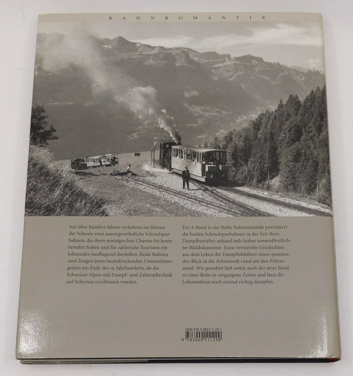 Dampfbetrieb am Brünig und Brienzer Rothorn Hardcover Book By Christian Lüber EX