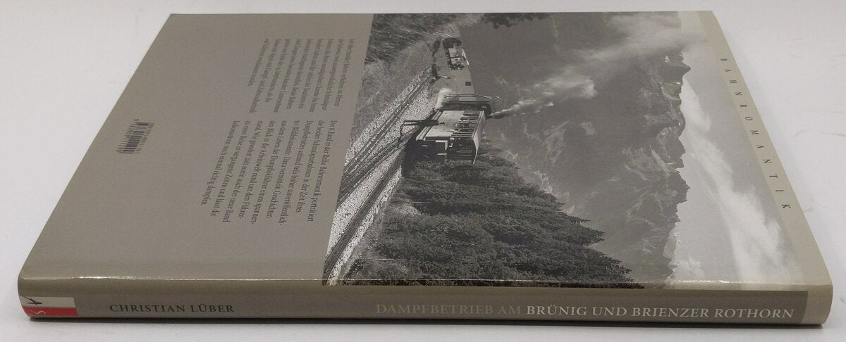 Dampfbetrieb am Brünig und Brienzer Rothorn Hardcover Book By Christian Lüber EX