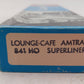 Con-Cor 841 HO Amtrak PhaseII 85' Streamlined Superliner Lounge/Cafe Double-Deck