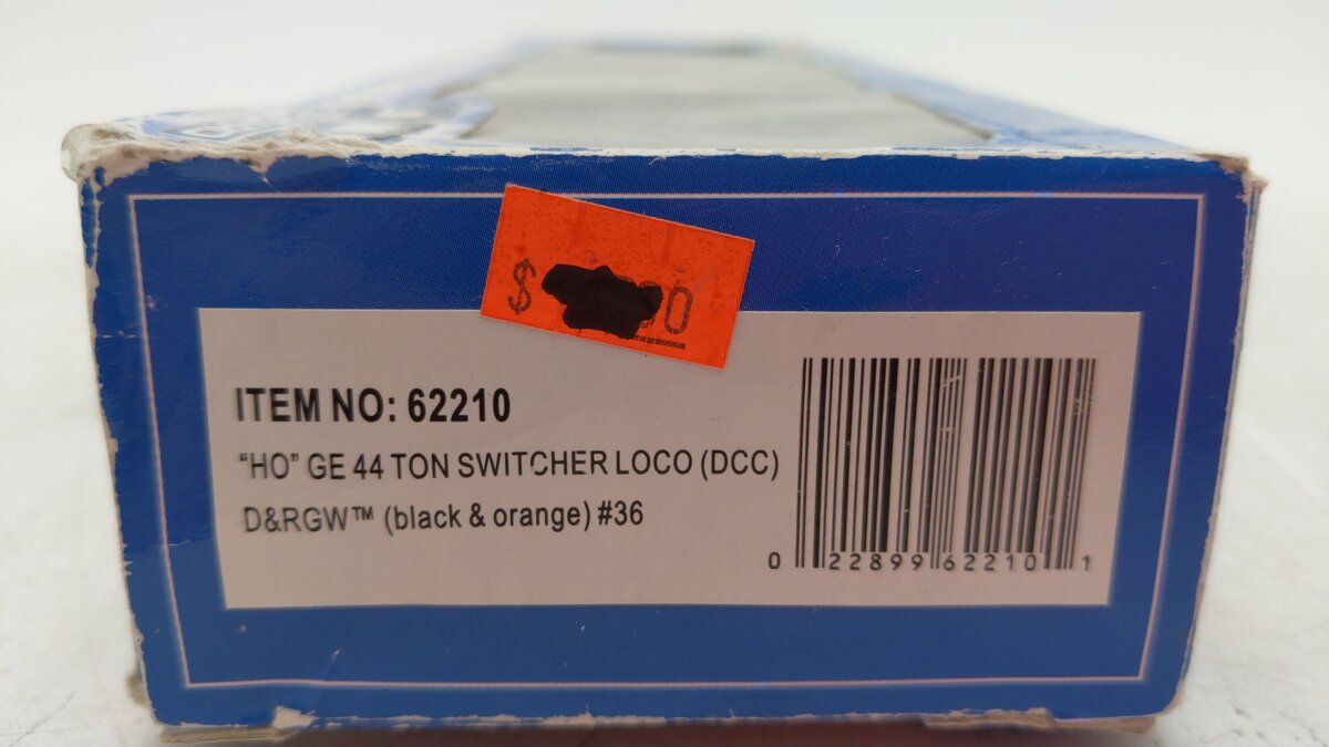 Bachmann 62210 HO D&RGW 44-Ton Switcher #36 w/DCC