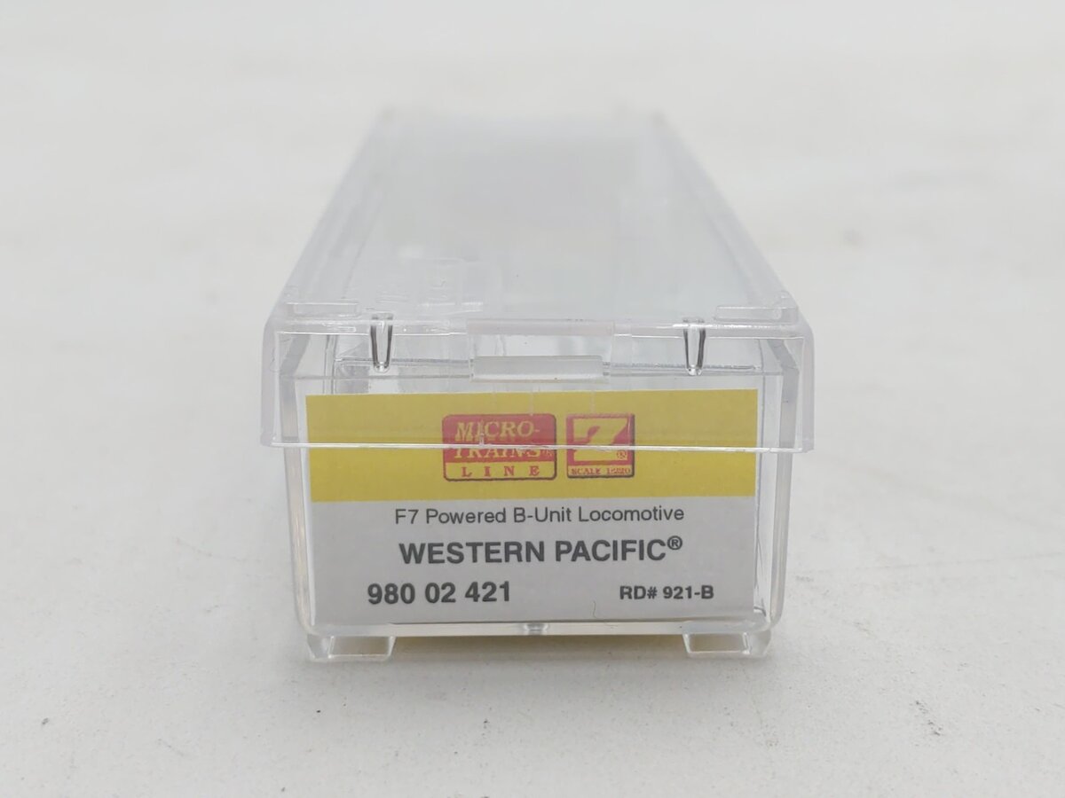 Micro-Trains 98002421 Z WP F7 B Unit Powered Diesel Locomotive #921-B