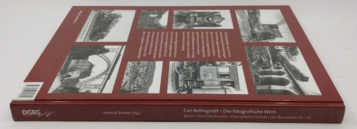 Das fotografische Werk 01 Hardcover Book By Carl Bellingrodt LN