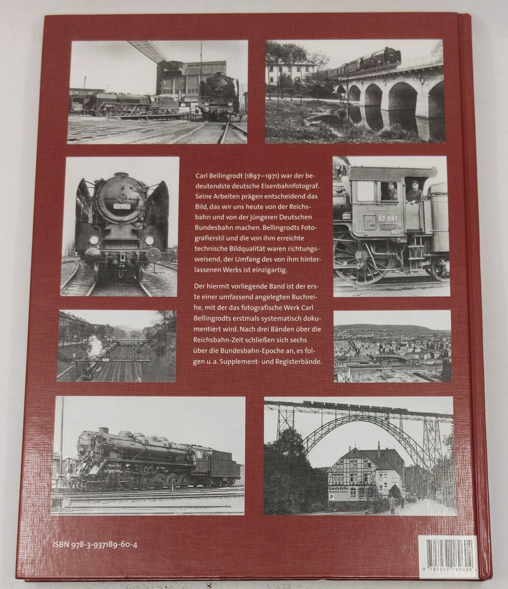 Das fotografische Werk 01 Hardcover Book By Carl Bellingrodt LN
