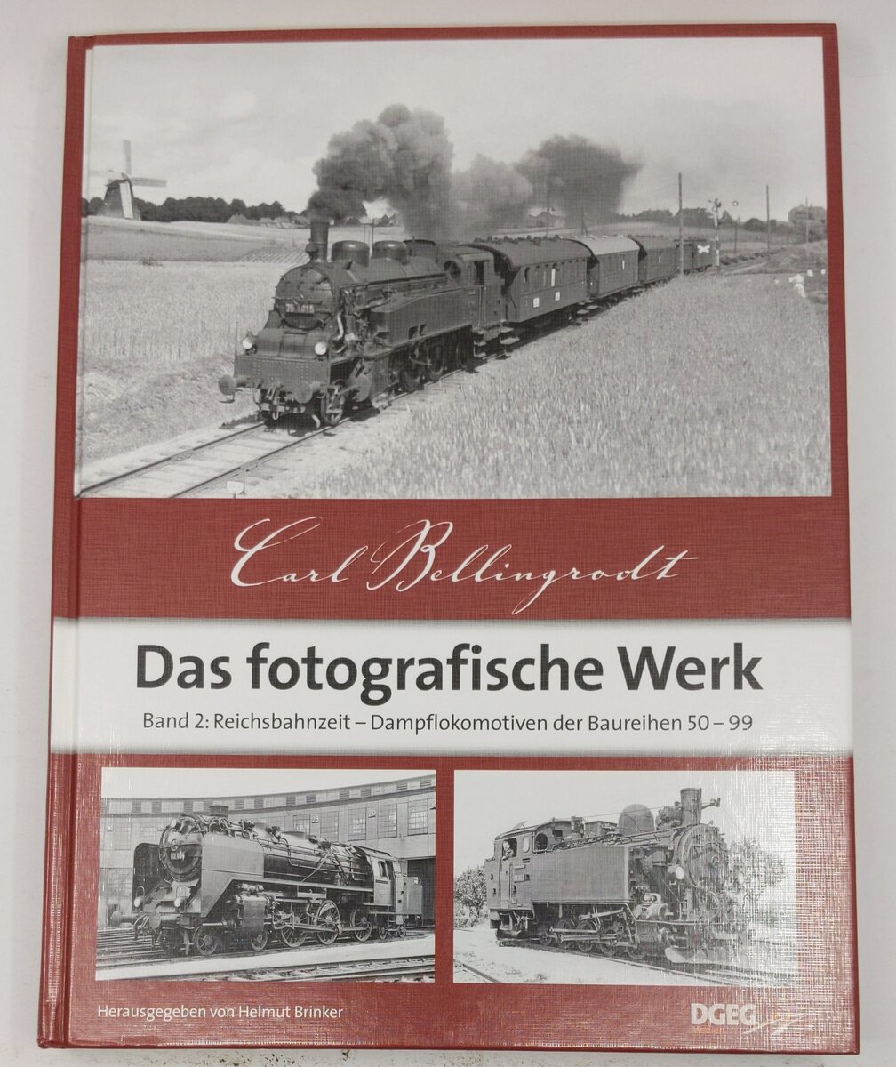 Das fotografische Werk 02 Hardcover Book By Carl Bellingrodt LN