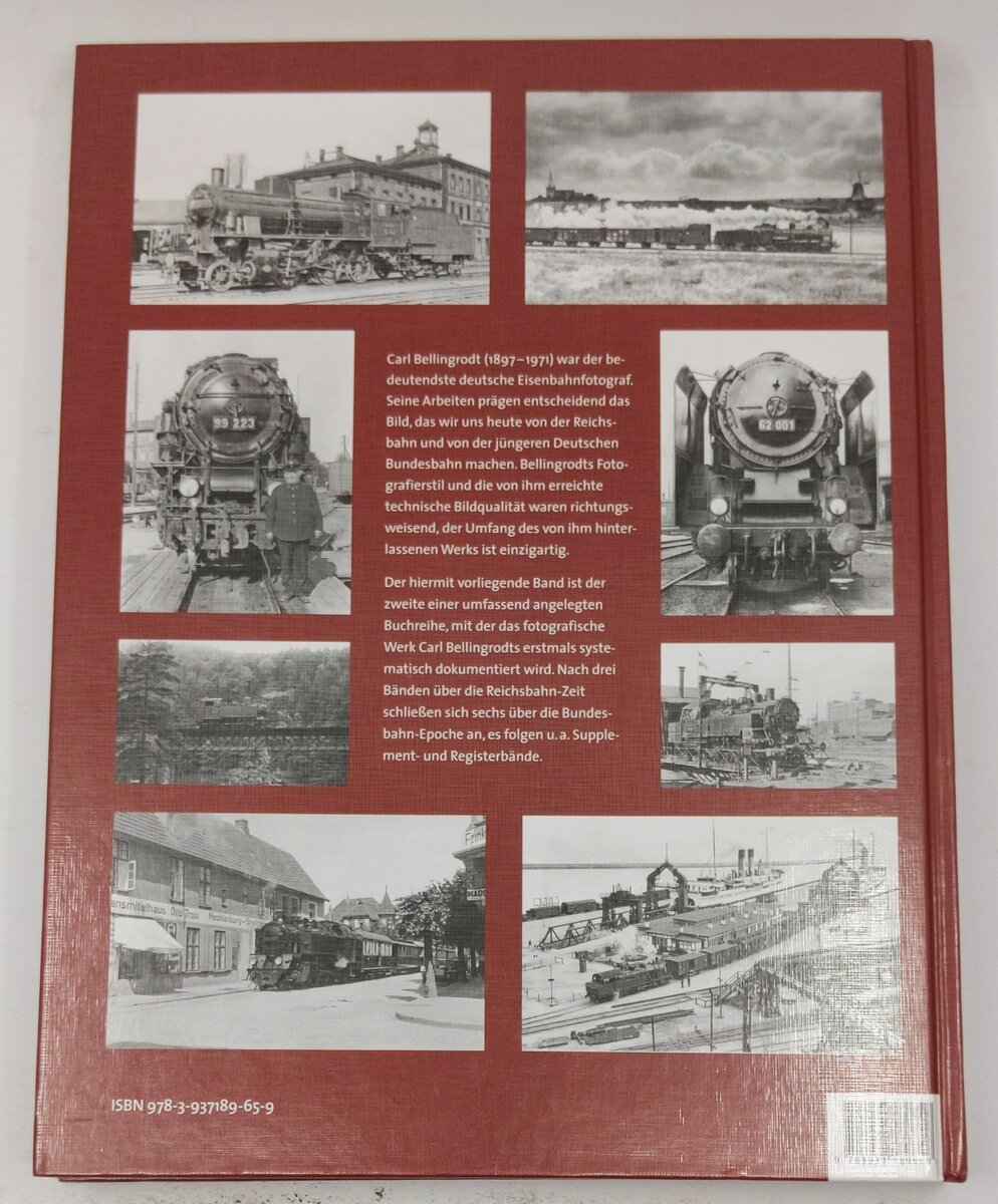 Das fotografische Werk 02 Hardcover Book By Carl Bellingrodt LN