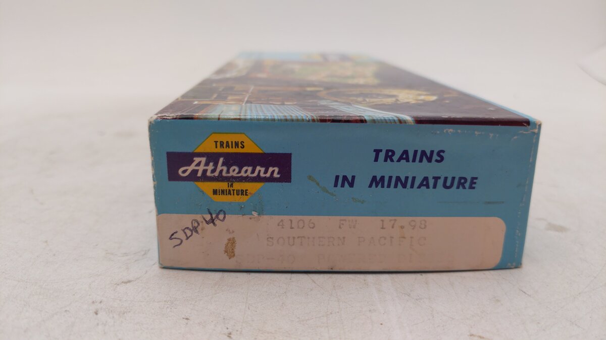 Athearn 4106 Southern Pacifc GP-40 Diesel Locomotive #9263 EX/Box